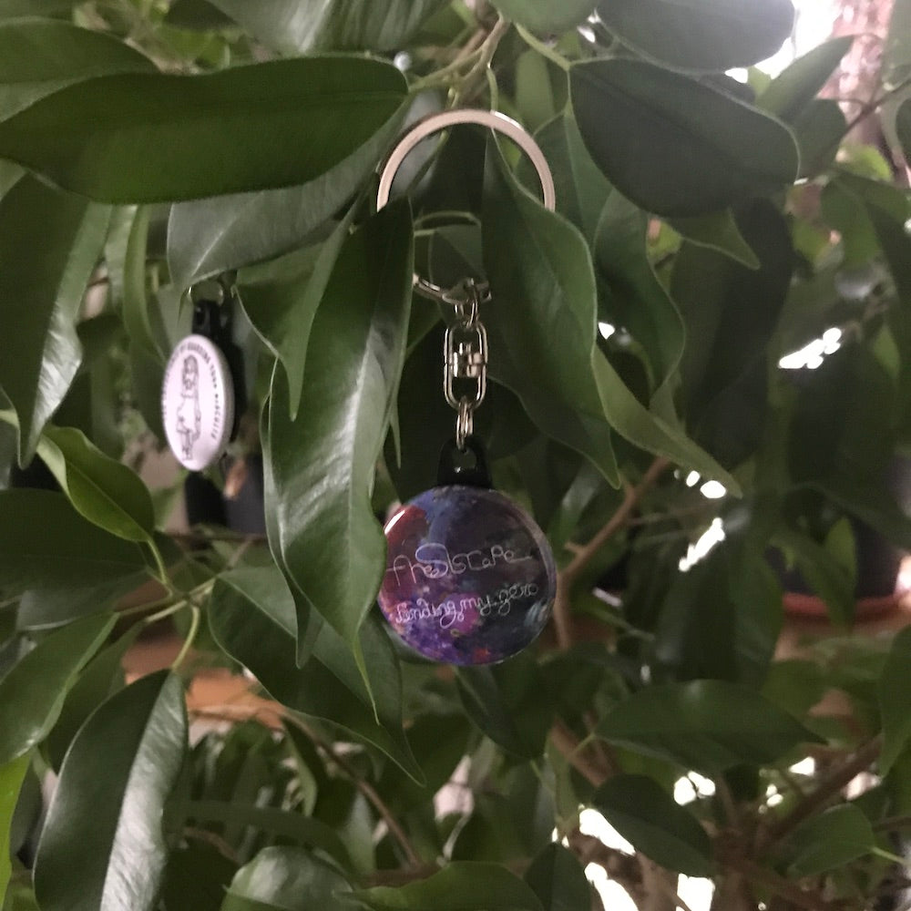 キーホルダー /32mm/フラットキーリング