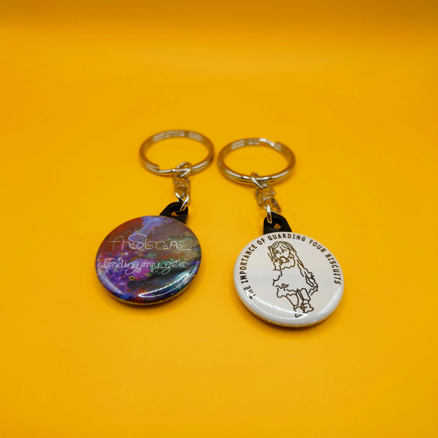 キーホルダー /32mm/フラットキーリング