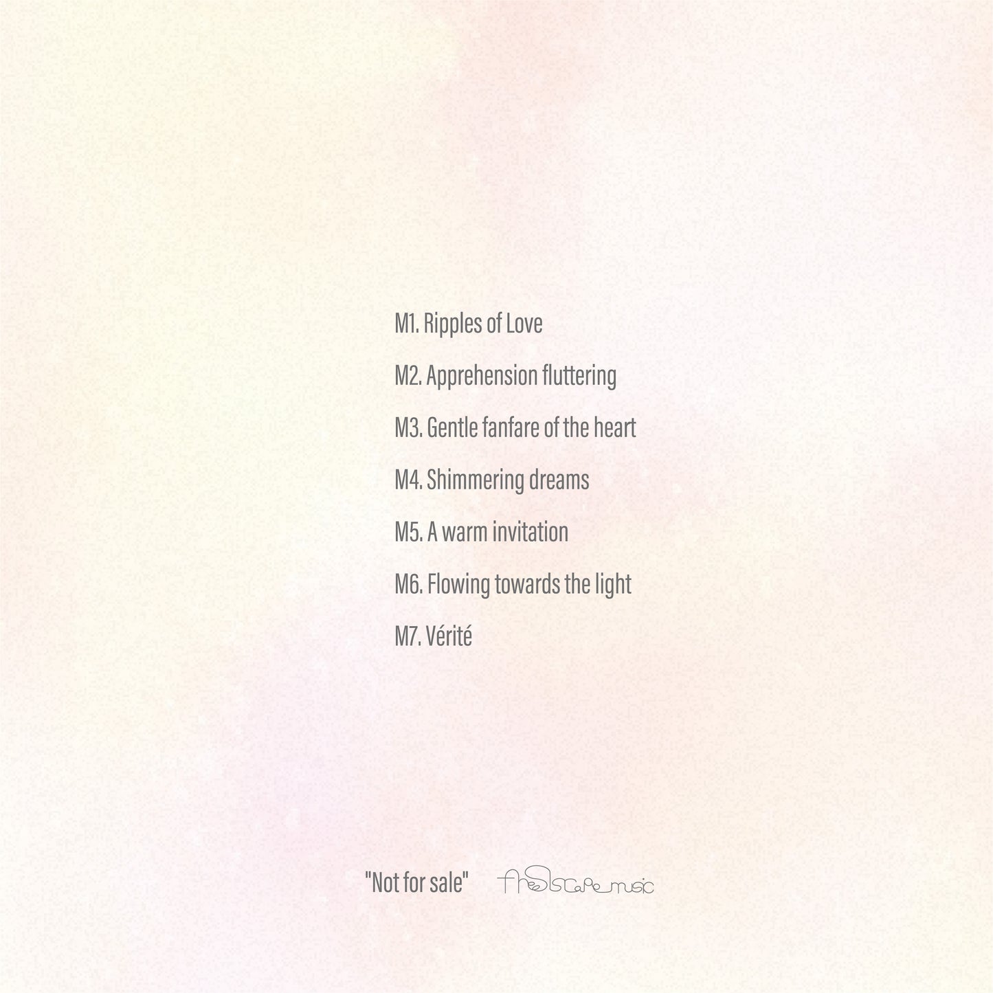 Vérité [CD]　無料配布/Free distribution