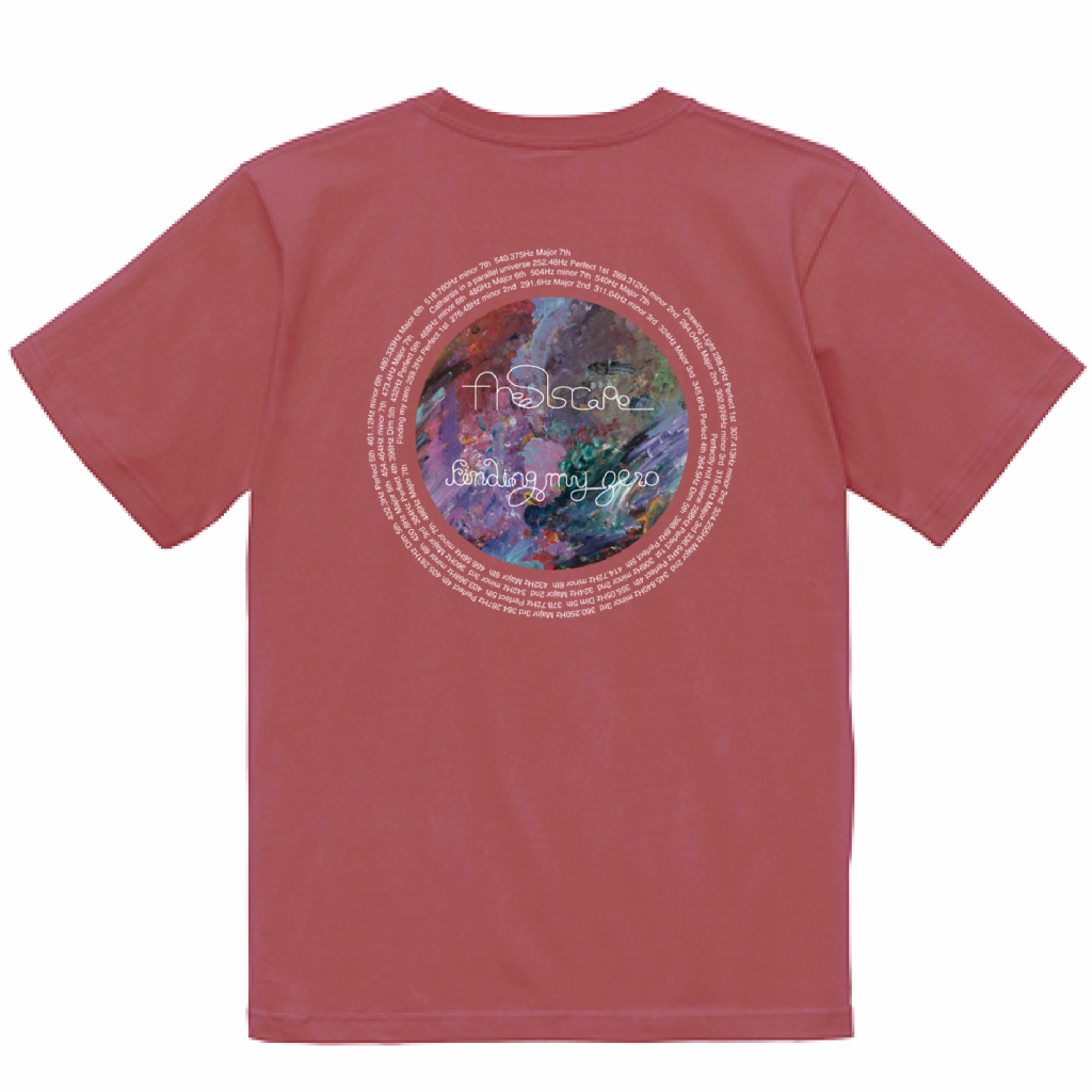 Finding my zero/T-シャツ/バックサークル